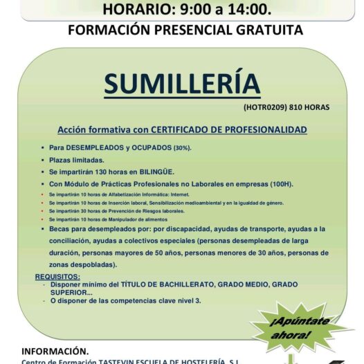 CURSO DE SUMILLERIA