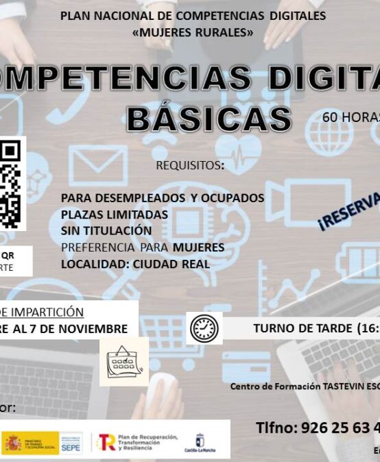 COMPETENCIAS DIGITALES BÁSICAS (turno de tarde)