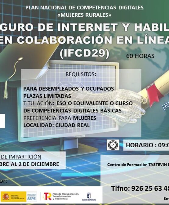 USO SEGURO DE INTERNET Y HABILIDADES EN COLABORACIÓN EN LINEA (turno de mañana)