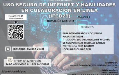 USO SEGURO DE INTERNET Y HABILIDADES EN COLABORACIÓN EN LINEA (turno de tarde))