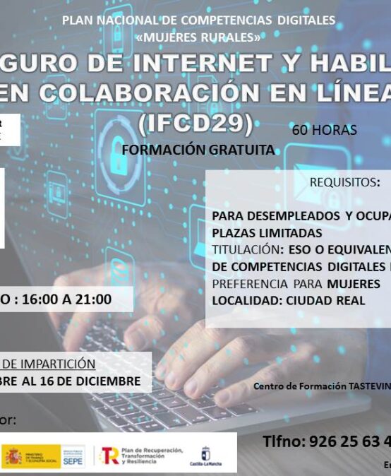 USO SEGURO DE INTERNET Y HABILIDADES EN COLABORACIÓN EN LINEA (turno de tarde))