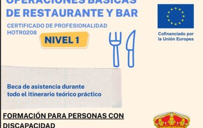 OPERACIONES BÁSICAS DE RESTAURANTE Y BAR (ALMADÉN)